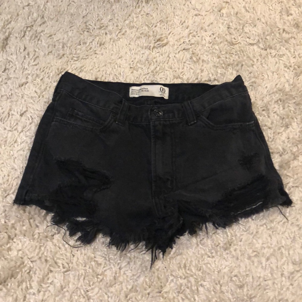 Abercrombie jean shorts